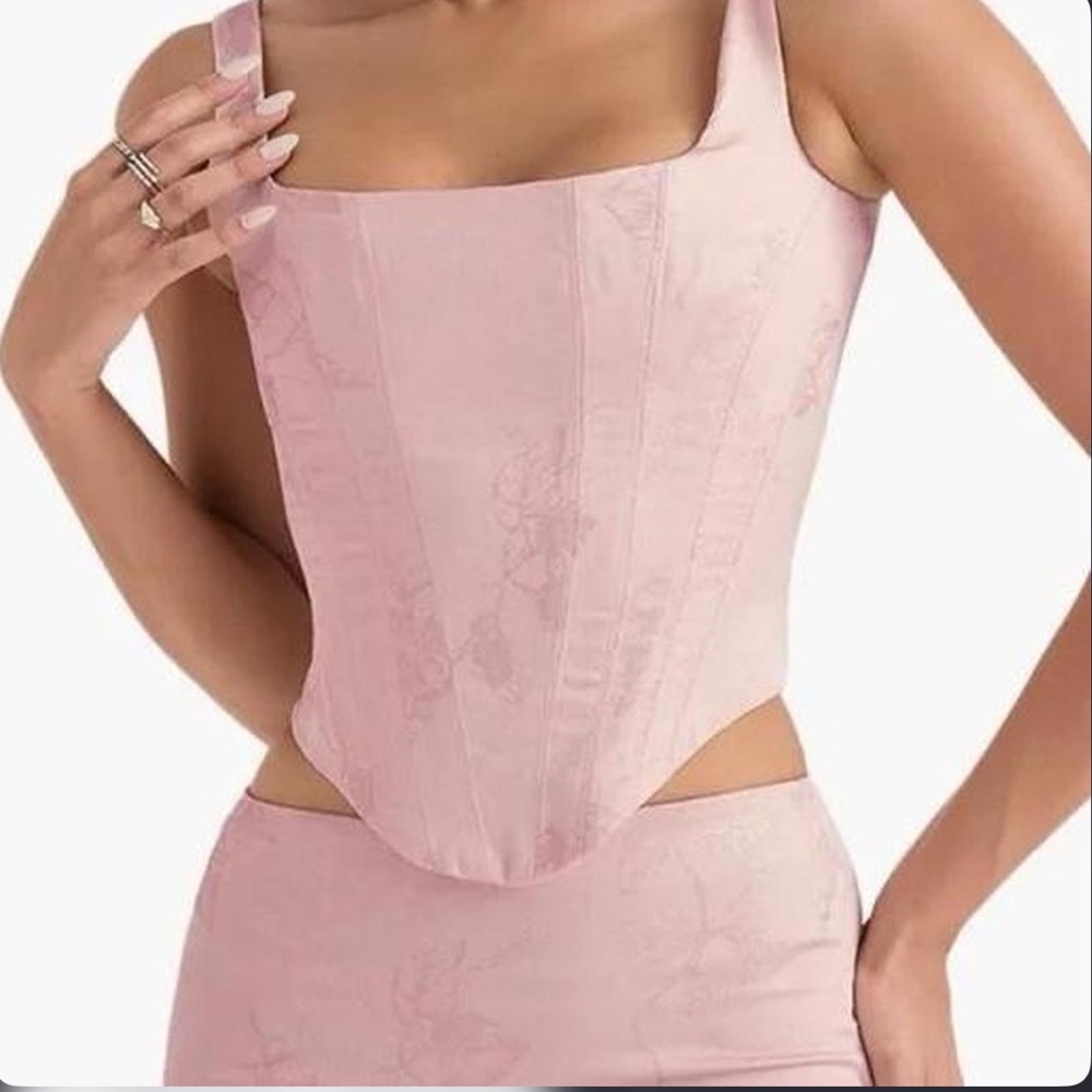 House of CB Pink Corset  Top